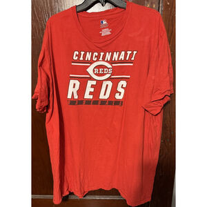 Cincinnati Reds Short Sleeve T-Shirt Red Men’s Size 3XL